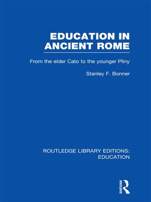 cover image of Education in Ancient Rome